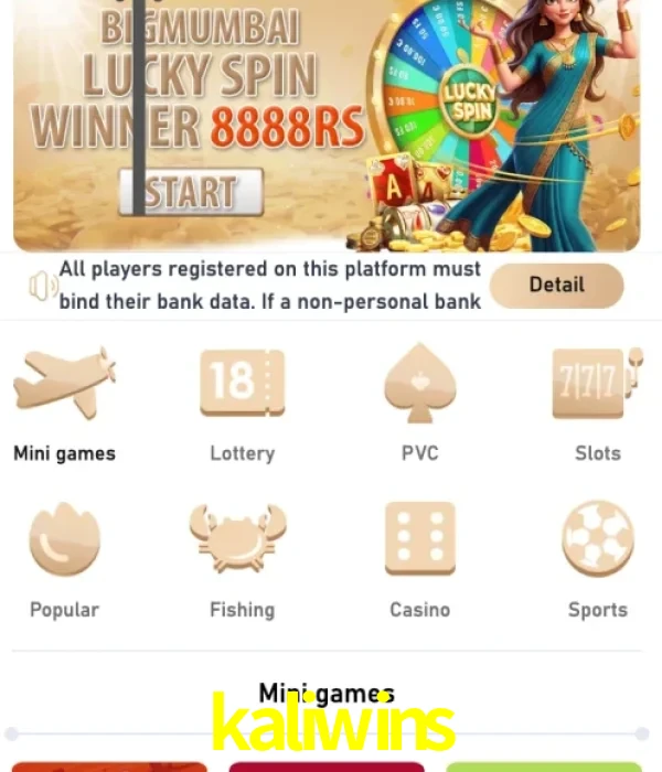 kaliwins login